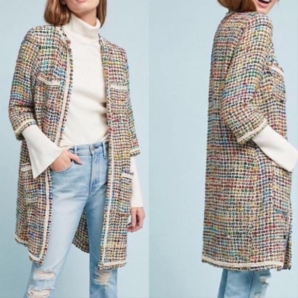 Anthropologie Jackets & Blazers - ⬇️ $100 ANTHROPOLOGIE Ett:twa Tweed Berwyn Coat